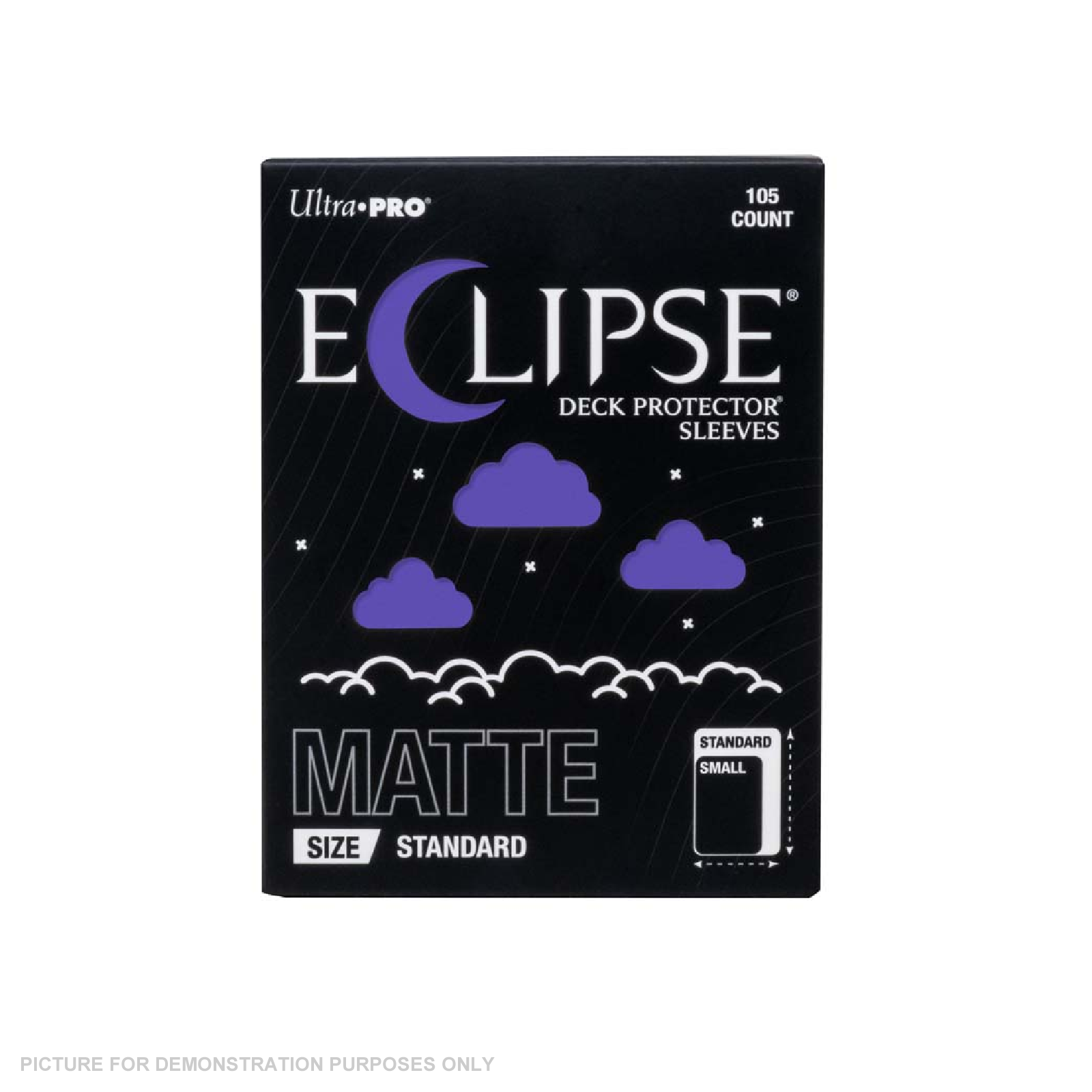 Ultra Pro - ECLIPSE Matte Standard DECK PROTECTOR Sleeves: Royal Purple - 105ct